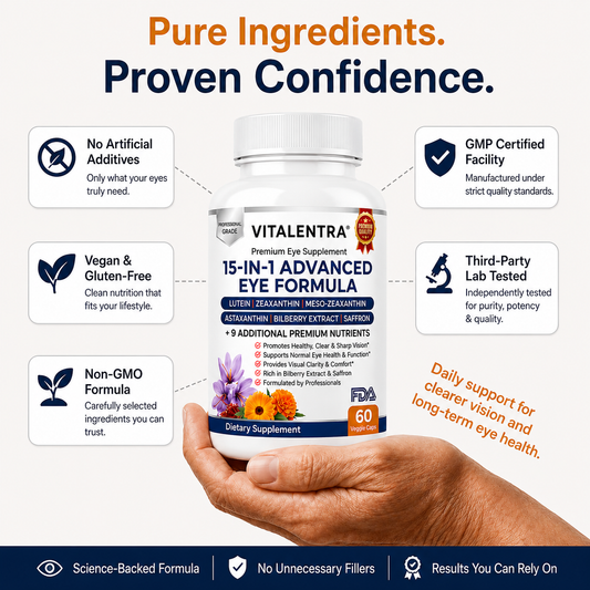 Vitalentra®  15-in-1 Advanced Eye Formula
