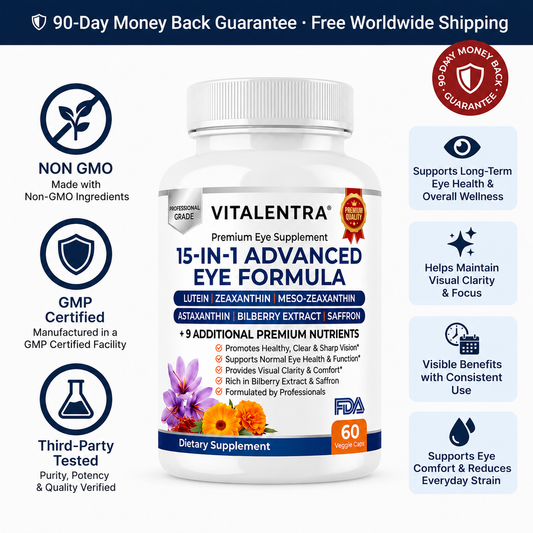 Vitalentra® 15-in-1 Vision Support